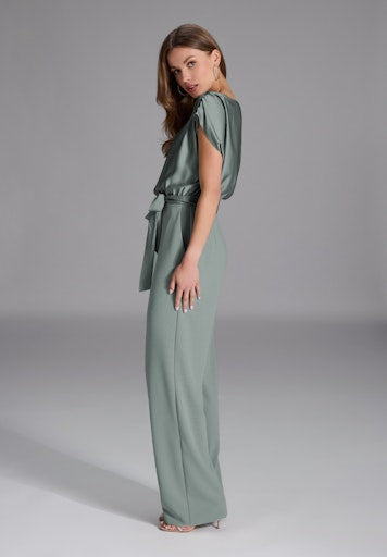 Jumpsuits zonder mouw groen SWING