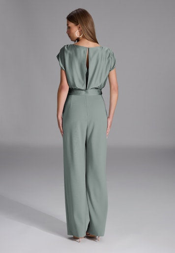 Jumpsuits zonder mouw groen SWING