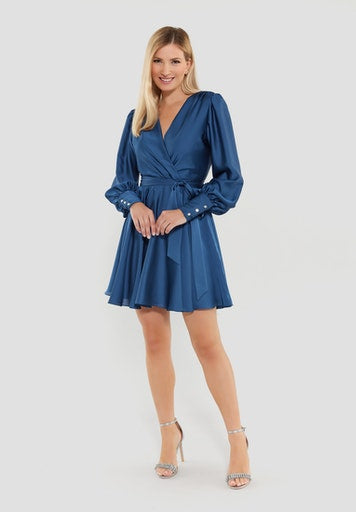 Jurken zonder mouw blauw SWING