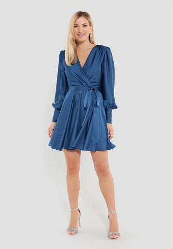 Jurken zonder mouw blauw SWING