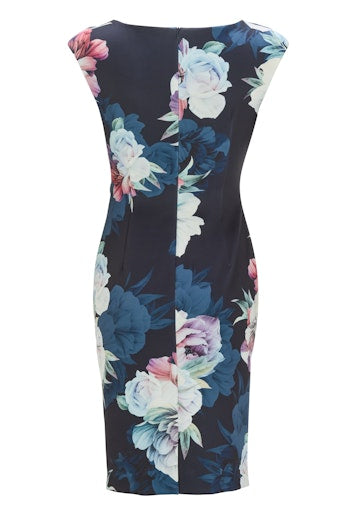 Jurken zonder mouw navy SWING