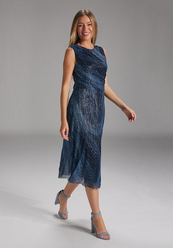 Jurken zonder mouw blauw SWING