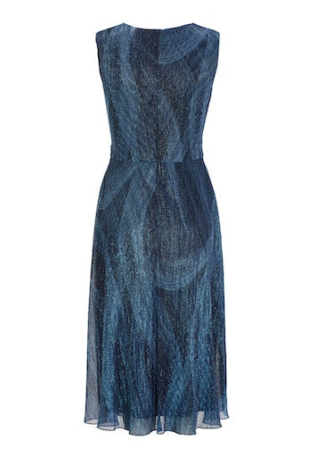 Jurken zonder mouw blauw SWING