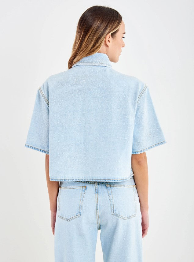 Jeansjassen blauw Vicolo