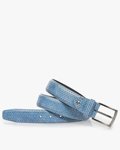 Riemen blauw Floris Van Bommel