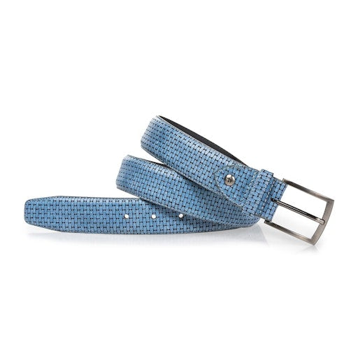 Riemen blauw Floris Van Bommel