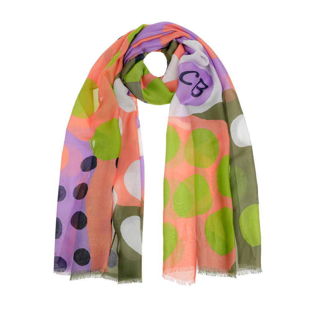 Sjaals multicolor Caroline Biss