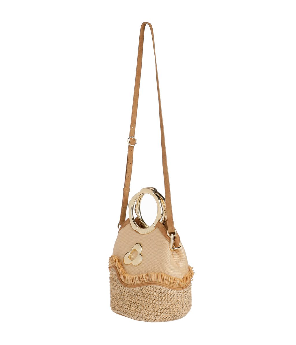 Handtassen beige Caroline Biss
