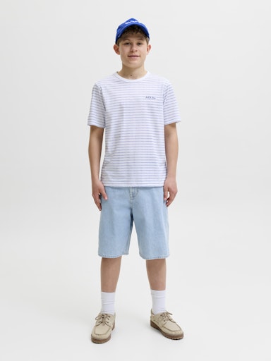 T-shirts korte mouw wit JACK & JONES JUNIOR