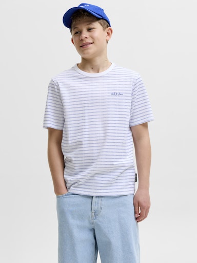 T-shirts korte mouw wit JACK & JONES JUNIOR