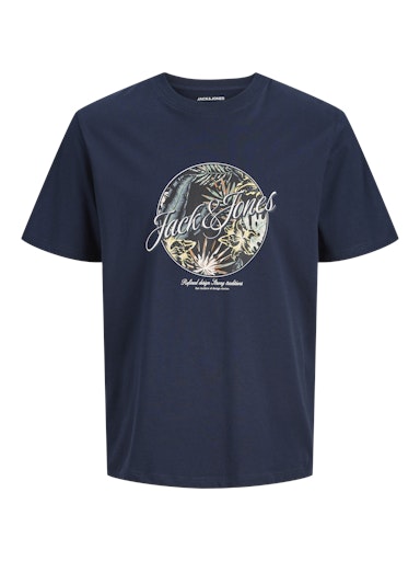 T-shirts korte mouw navy JACK & JONES JUNIOR
