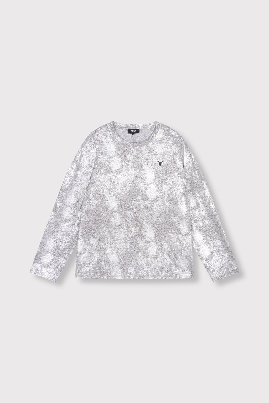 T-shirts lange mouw zilver ALIX The Label