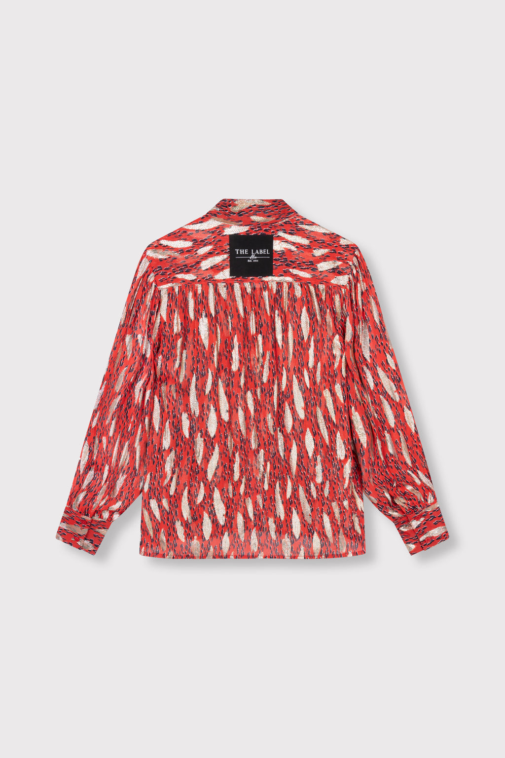 Blouses lange mouw rood ALIX The Label