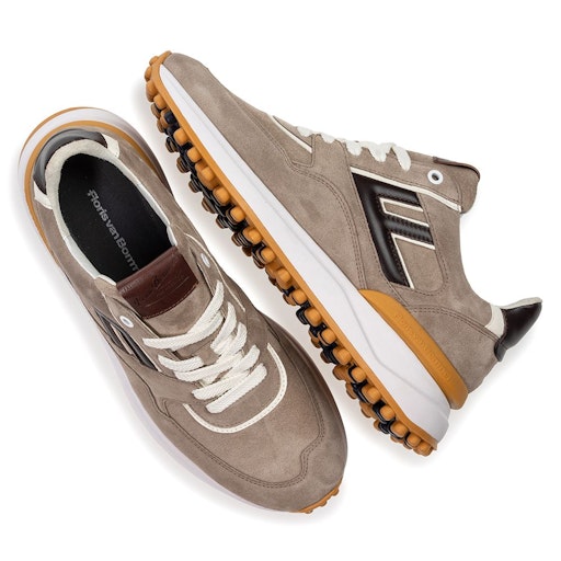Sneakers bruin Floris Van Bommel