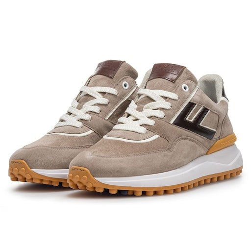Sneakers bruin Floris Van Bommel