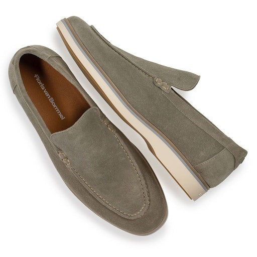 Loafers groen Floris Van Bommel