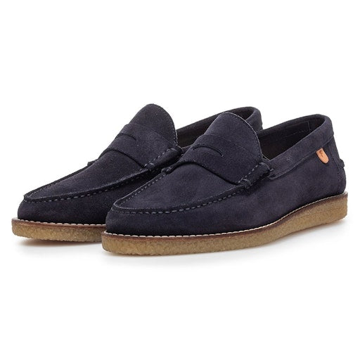 Loafers blauw Floris Van Bommel