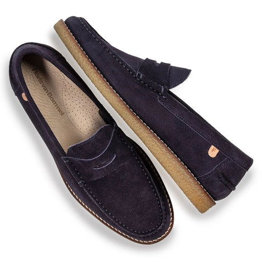 Loafers blauw Floris Van Bommel