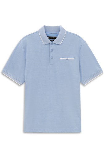 Polo's korte mouw blauw Bugatti