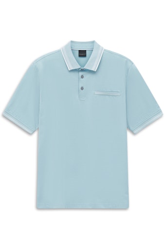 Polo's korte mouw blauw Bugatti