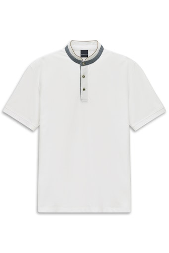 Polo's korte mouw wit Bugatti