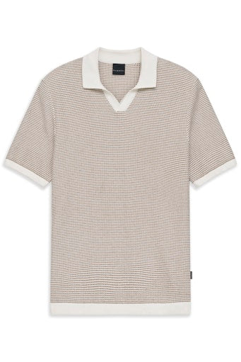 Polo's korte mouw bruin Bugatti