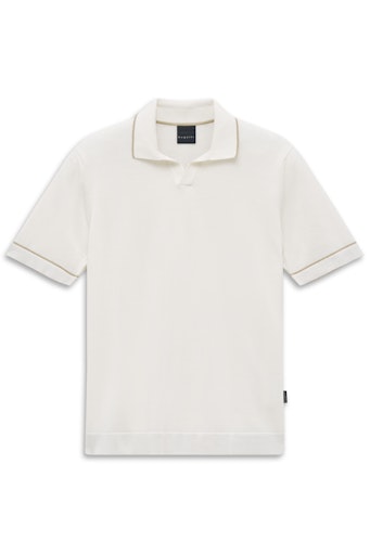Polo's korte mouw beige Bugatti