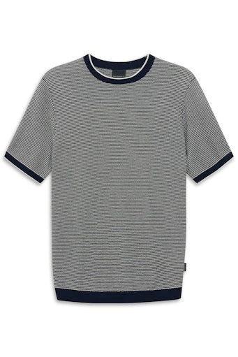 T-shirts korte mouw navy Bugatti