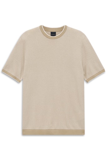 T-shirts korte mouw beige Bugatti
