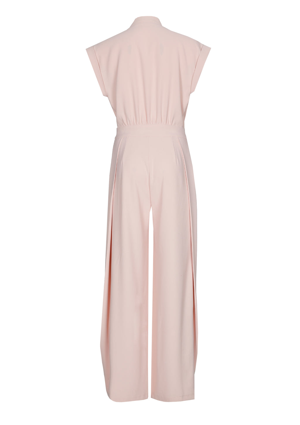 Jumpsuits korte mouw beige Caroline Biss