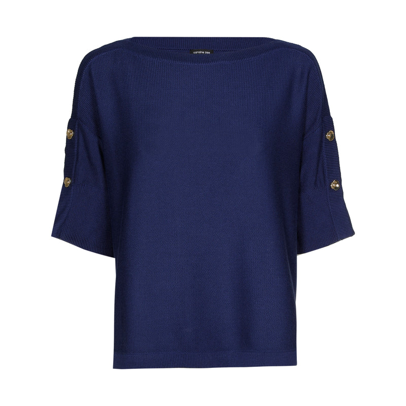 Pulls blauw Caroline Biss