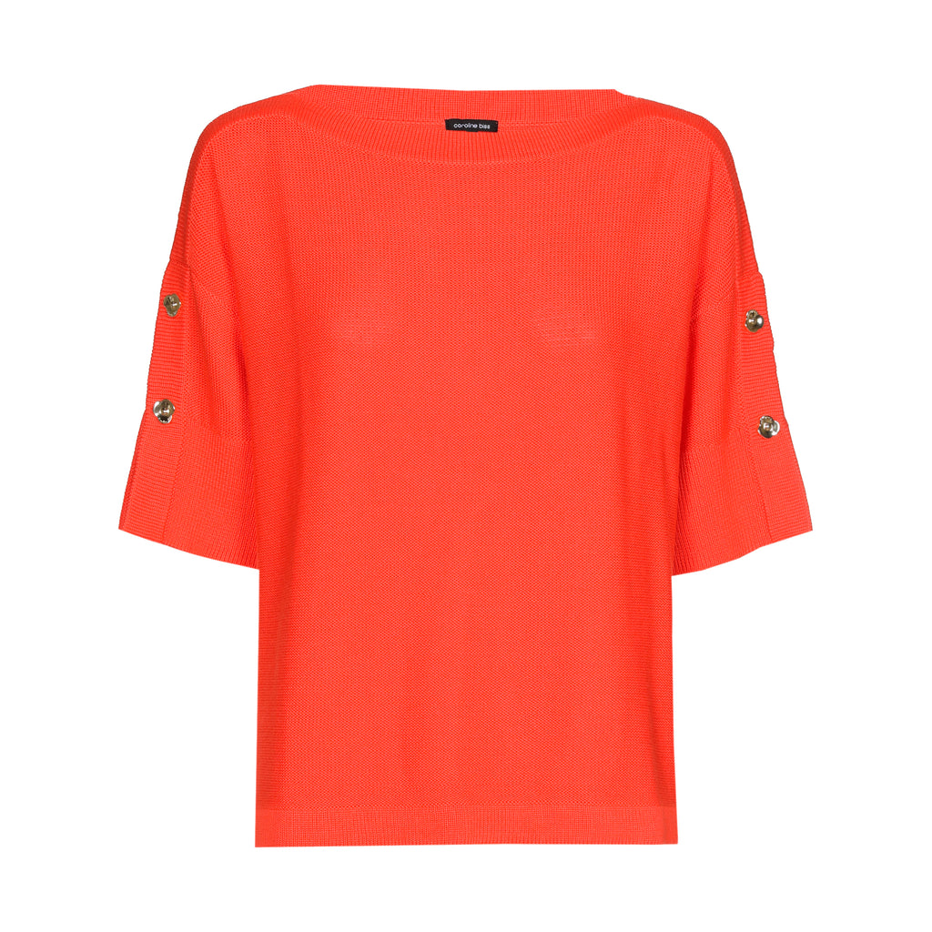 Pulls oranje Caroline Biss