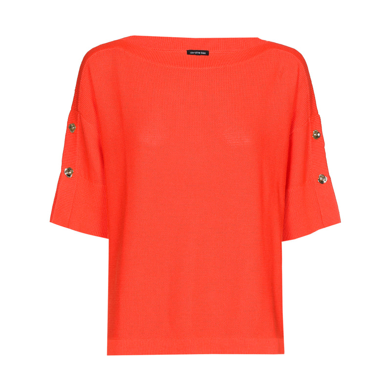 Pulls oranje Caroline Biss