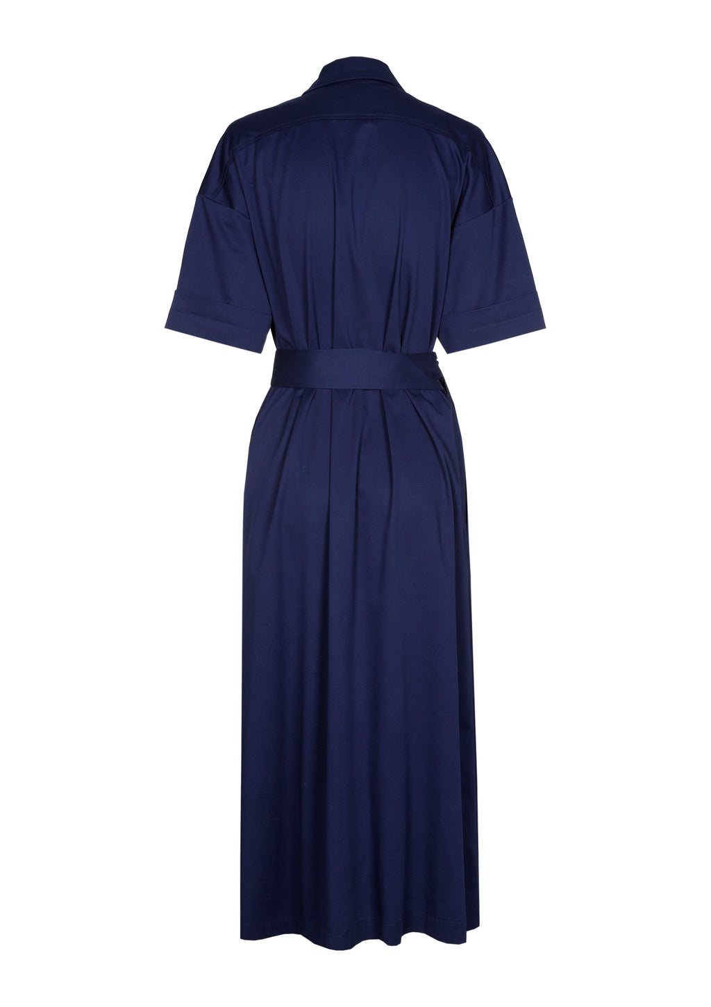 Jurken korte mouw blauw Caroline Biss