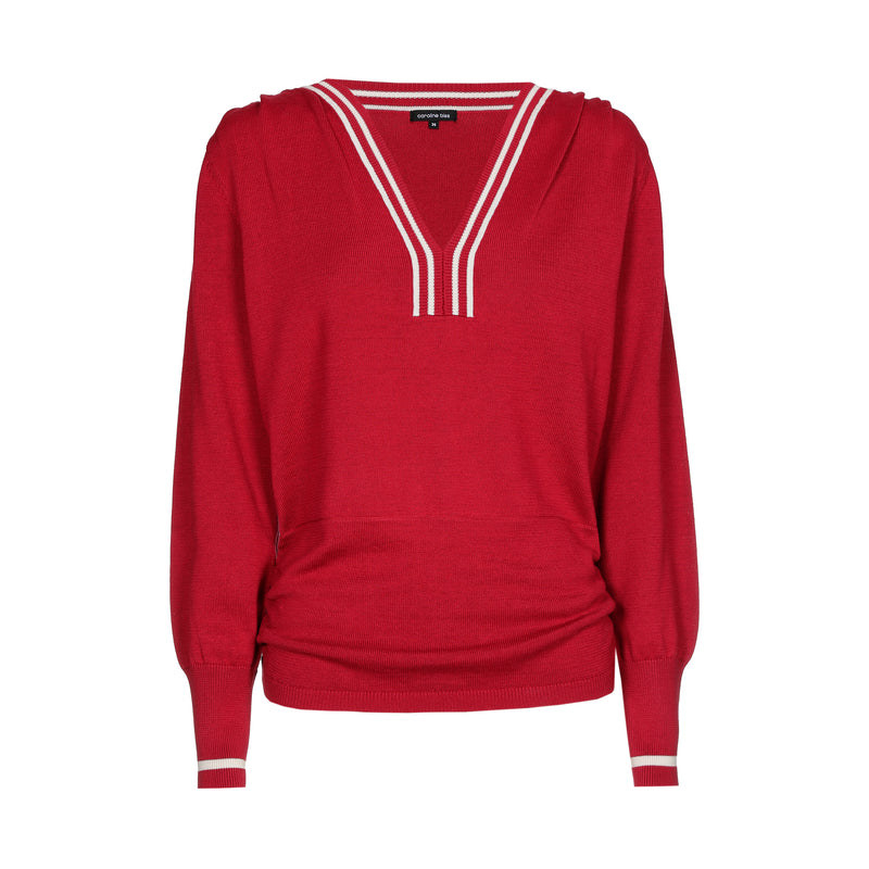Pulls rood Caroline Biss