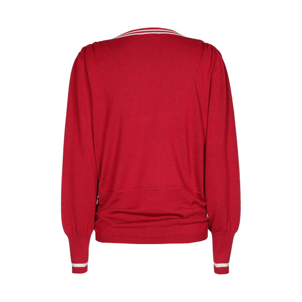 Pulls rood Caroline Biss