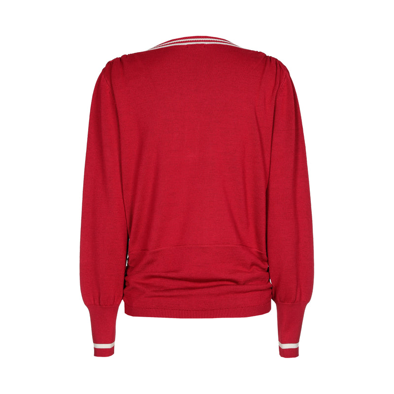 Pulls rood Caroline Biss