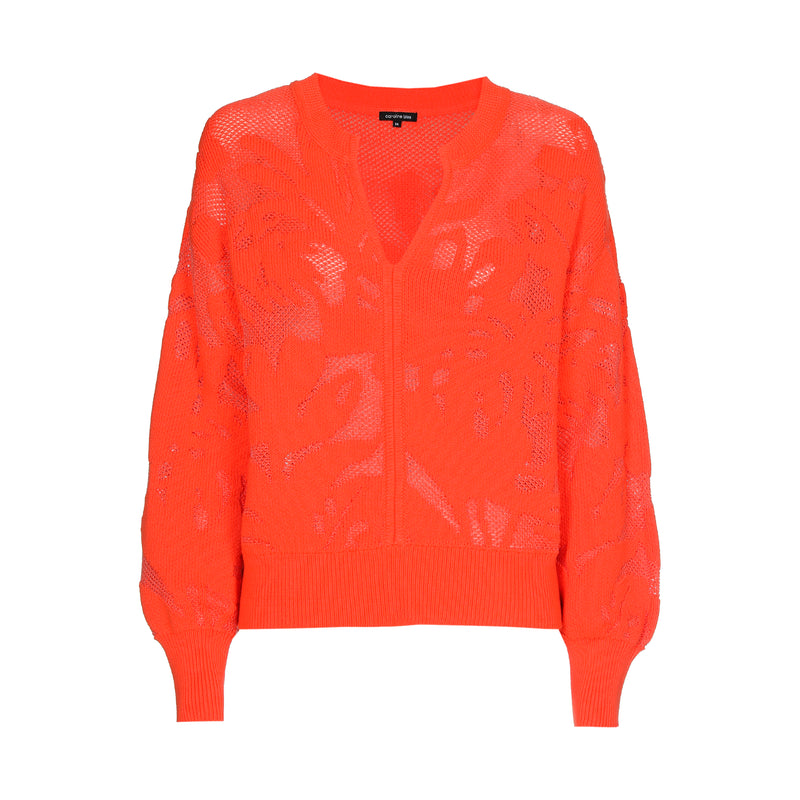 Pulls oranje Caroline Biss