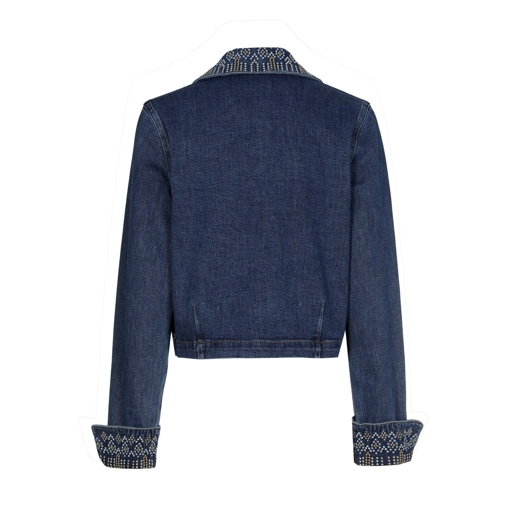 Jeansjassen blauw Caroline Biss