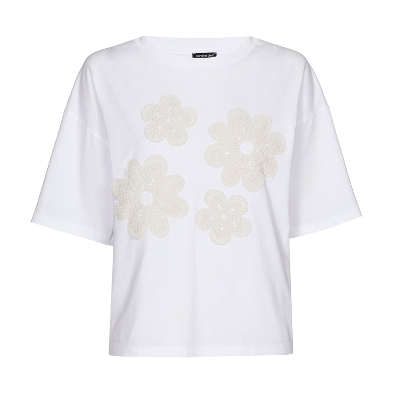 T-shirts korte mouw beige Caroline Biss