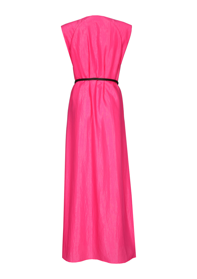 Jurken korte mouw roze Caroline Biss