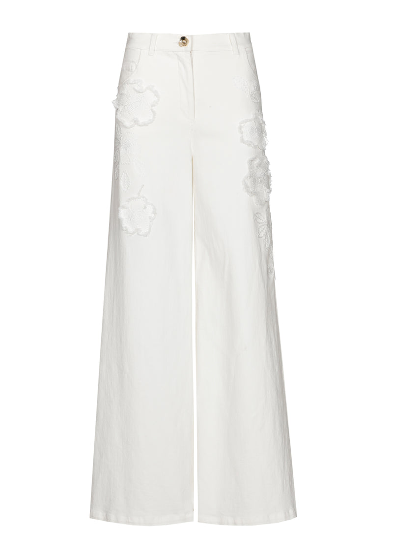 Broeken beige Caroline Biss