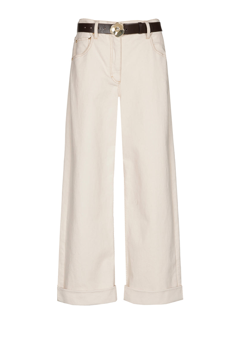 Broeken beige Caroline Biss