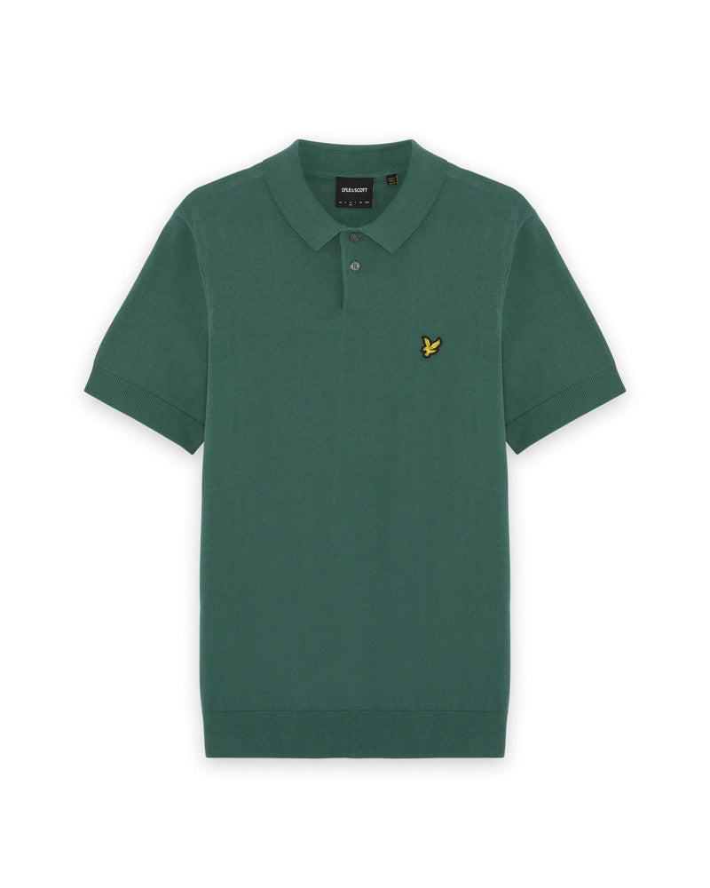 Polo's korte mouw groen Lyle & Scott