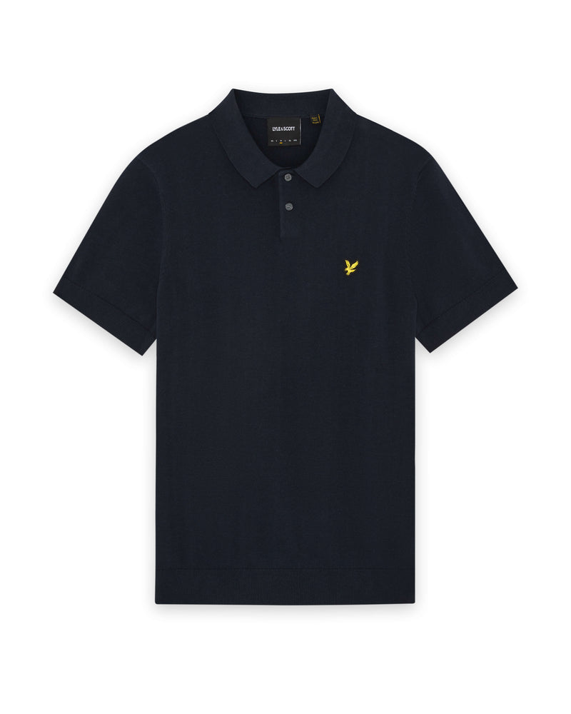 Polo's korte mouw navy Lyle & Scott