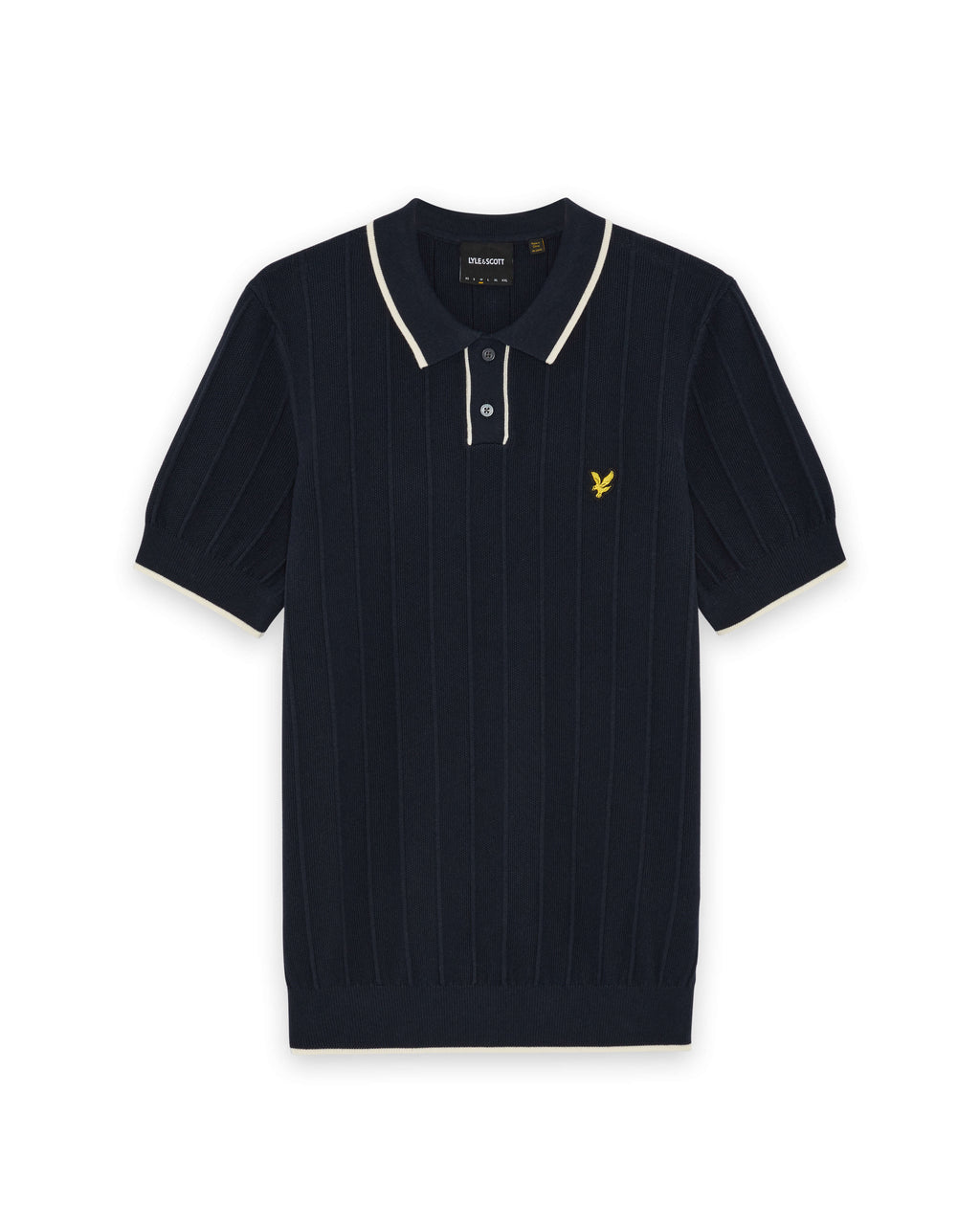 Polo's korte mouw navy Lyle & Scott