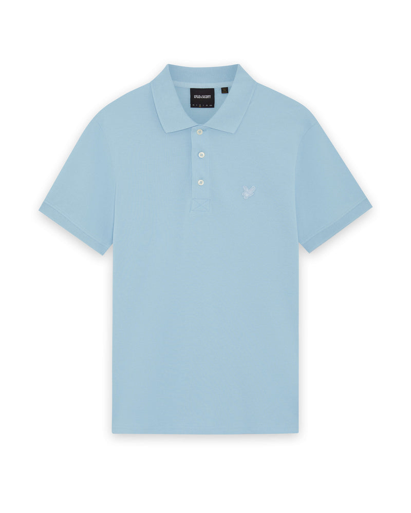 Polo's korte mouw blauw Lyle & Scott