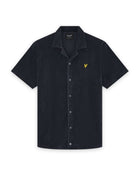 Hemden korte mouw navy Lyle & Scott