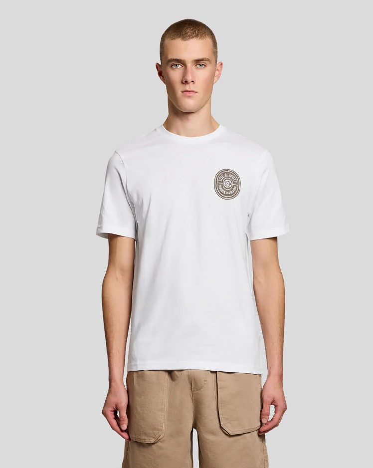 T-shirts korte mouw wit Lyle & Scott