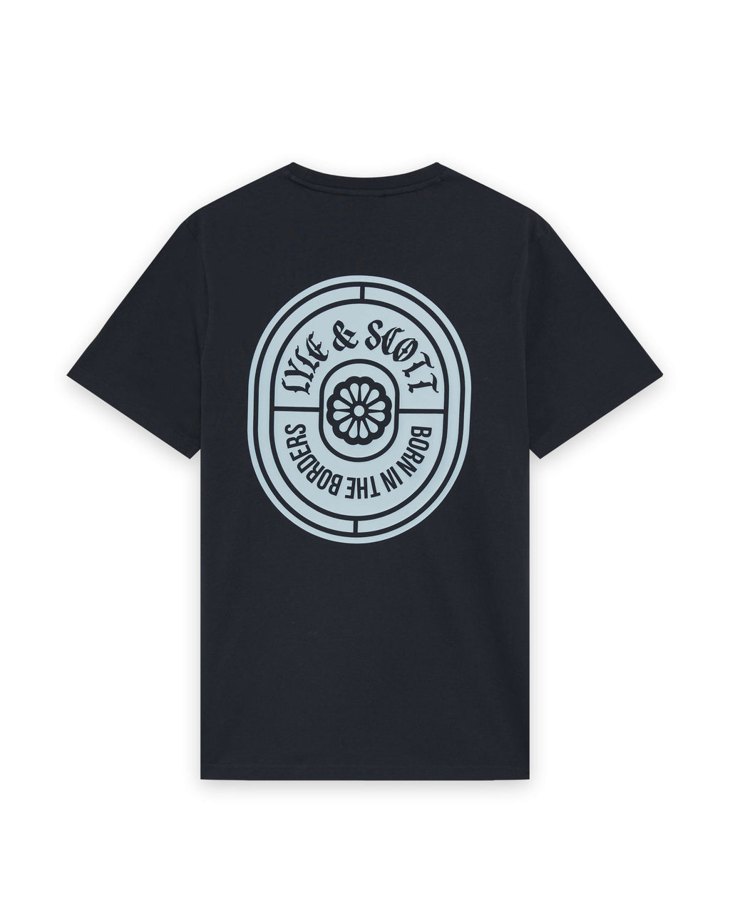 T-shirts korte mouw navy Lyle & Scott